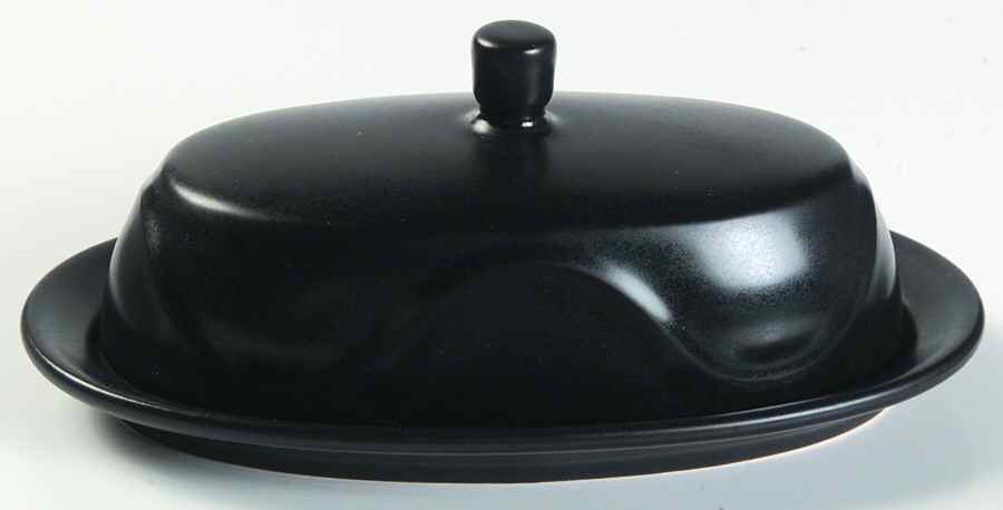 Origami Onyx 1/4 Lb Covered Butter by Dansk-1