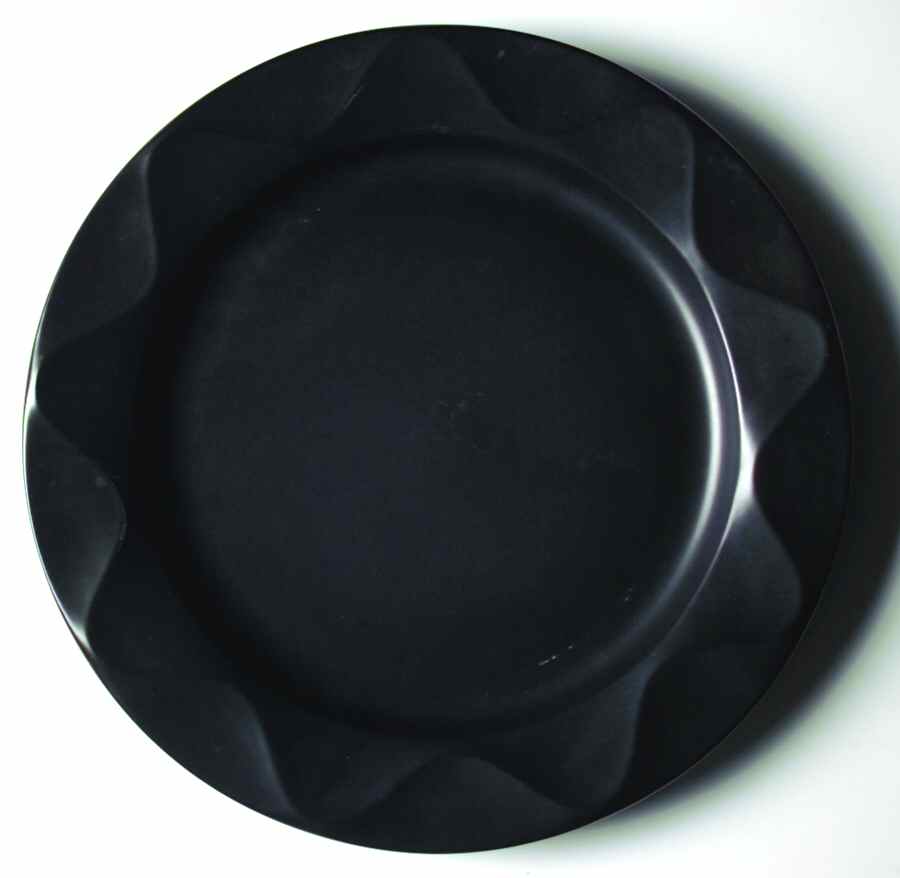 Origami Onyx 13" Chop Plate (Round Platter) by Dansk-1