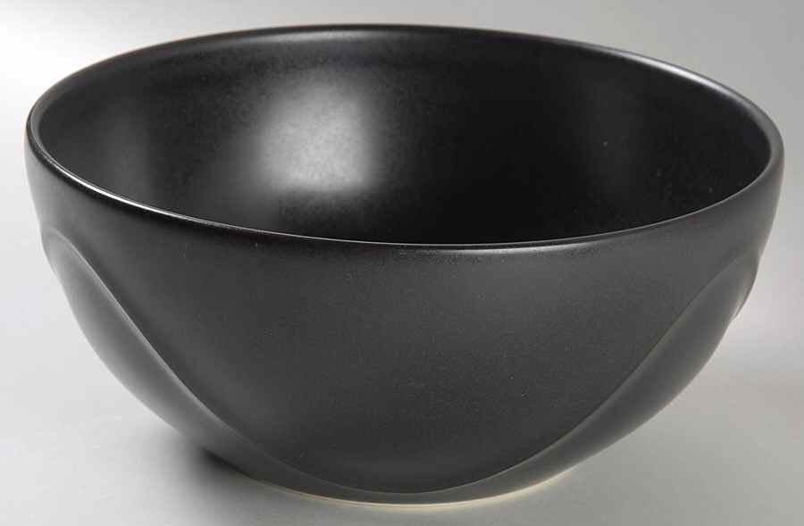 Origami Onyx 8" Round Vegetable Bowl by Dansk-1