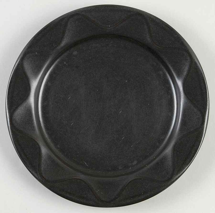 Origami Onyx Bread & Butter Plate by Dansk-1