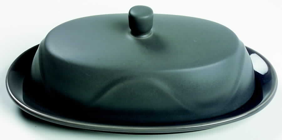 Origami Slate 1/4 Lb Covered Butter by Dansk-1