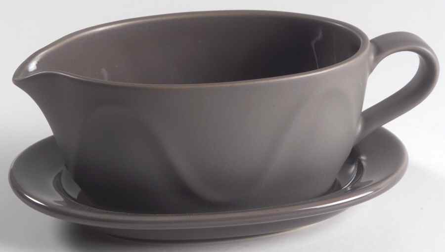 Origami Slate Gravy Boat & Underplate by Dansk-1