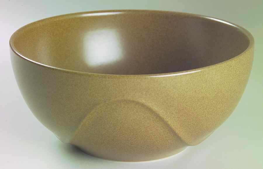 Origami Sandstone 8" Round Vegetable Bowl by Dansk-1