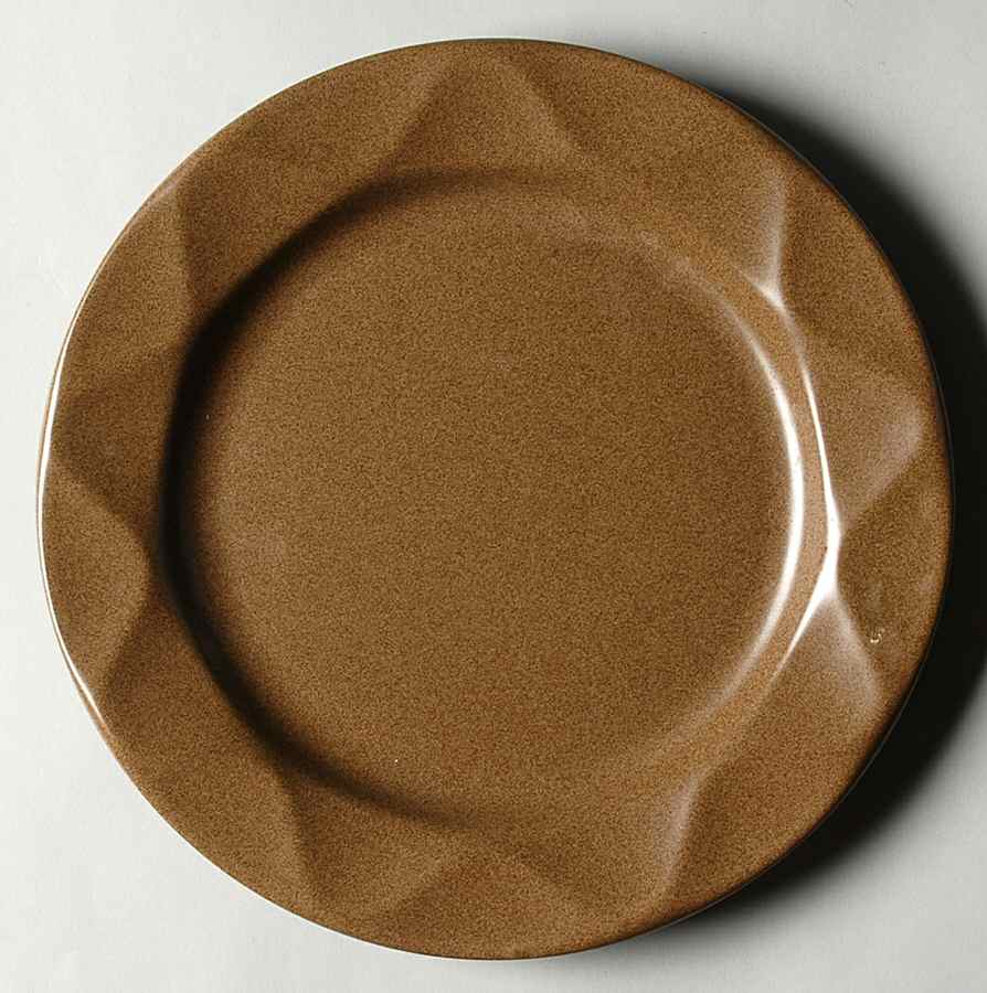 Origami Sandstone Salad Plate by Dansk-1