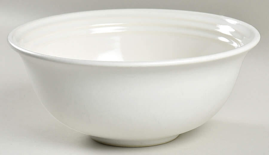 Centry White 8" Round Vegetable Bowl by Dansk-1