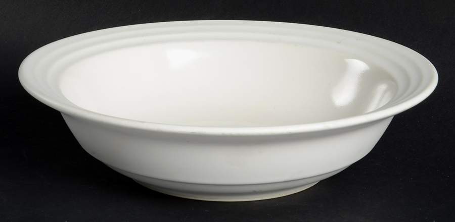Centry White 9" Round Vegetable Bowl by Dansk-1