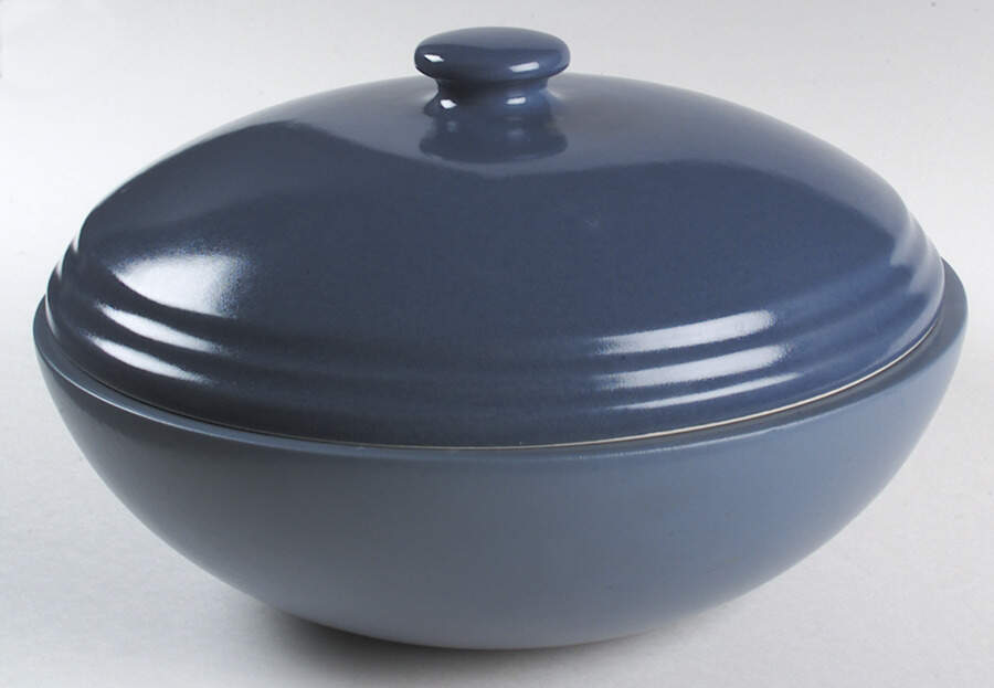 Centry Bluestone 4 Quart Round Covered Casserole by Dansk-1