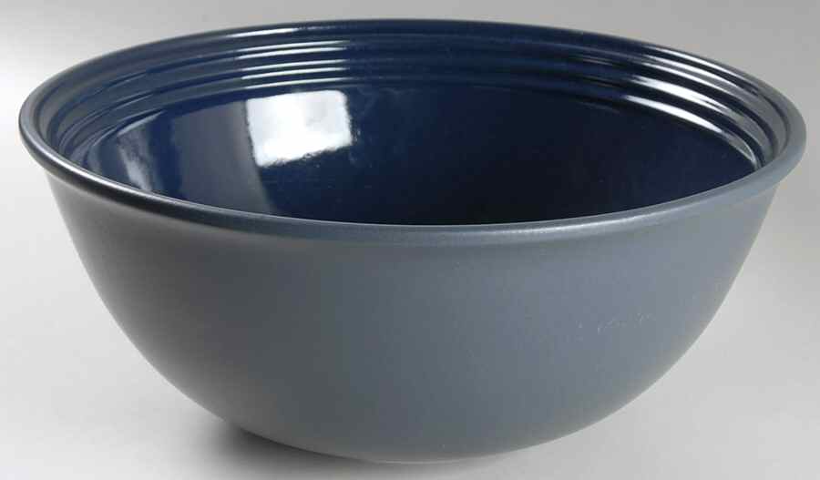 Centry Midnight Blue 13" Large Salad Serving Bowl by Dansk-1