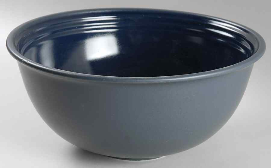 Centry Midnight Blue 11" Round Vegetable Bowl by Dansk-1
