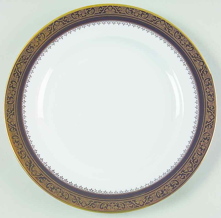 Marquis Black Salad Plate by Philippe Deshoulieres-1