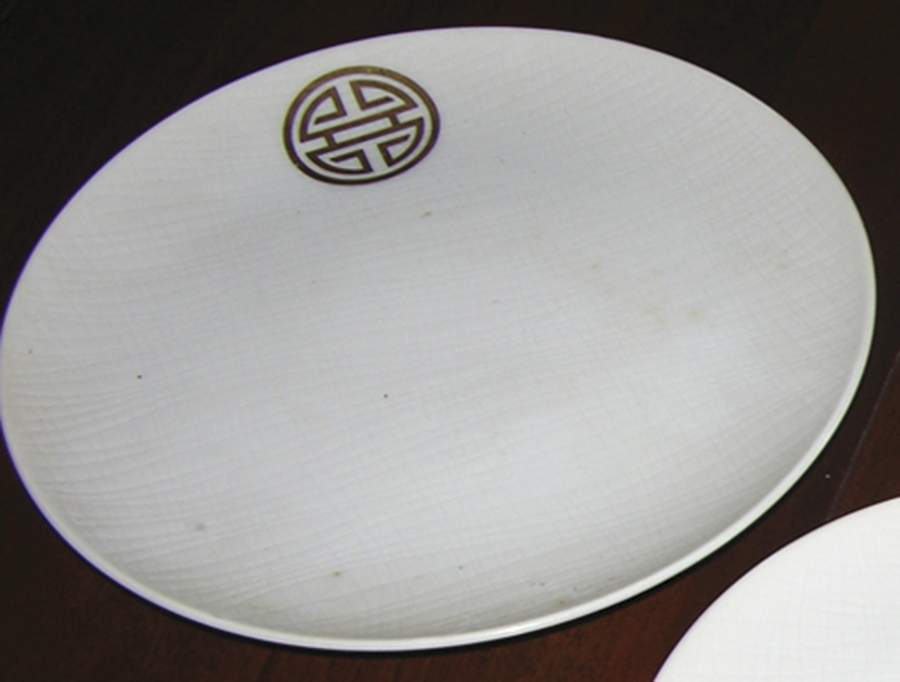 DOT13 Dinner Plate by Dorothy Thorpe-1