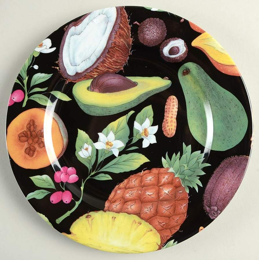 Tropical Fruits Salad Plate by Philippe Deshoulieres-1