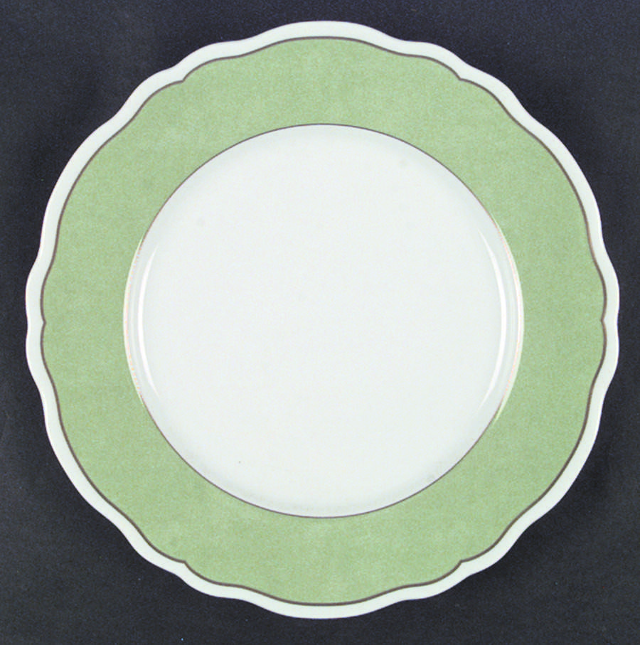 Festival Green Dinner Plate by Philippe Deshoulieres-1