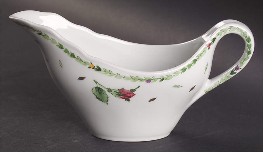 Parfum De Roses Gravy Boat by Philippe Deshoulieres-1