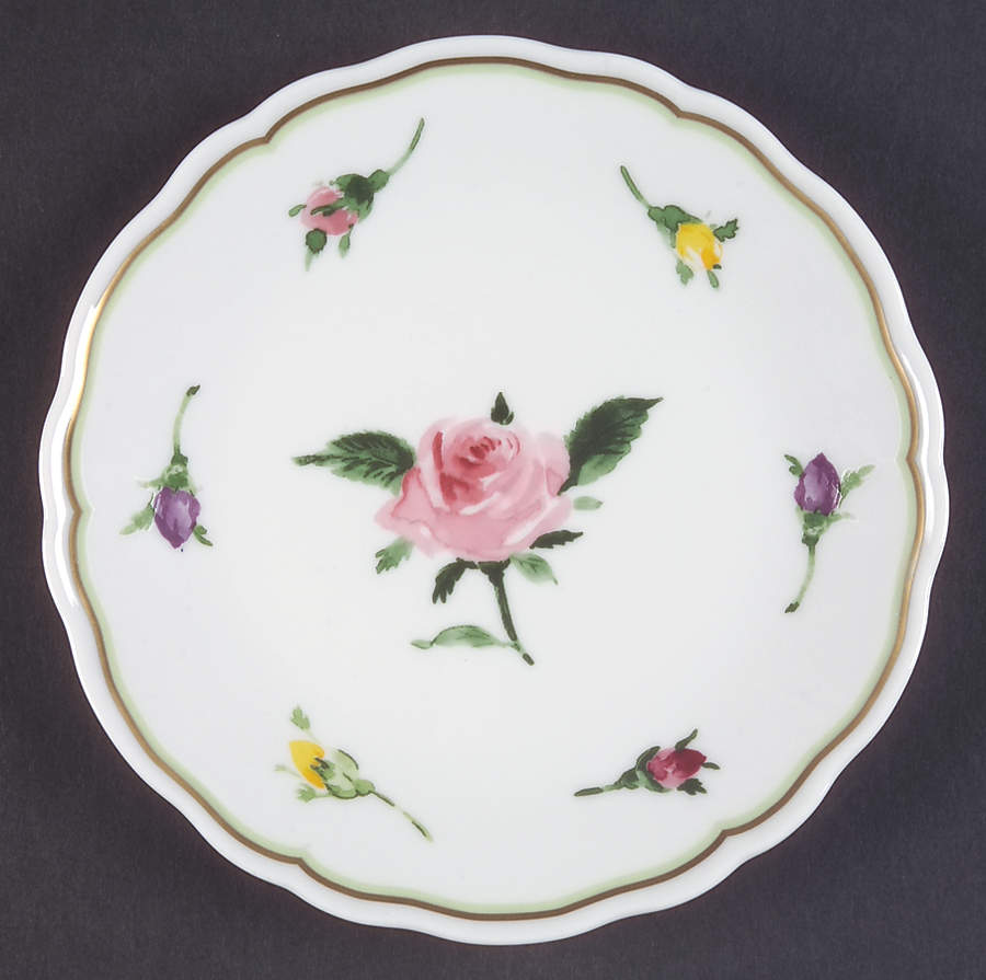 Parfum De Roses Bread & Butter Plate by Philippe Deshoulieres-1