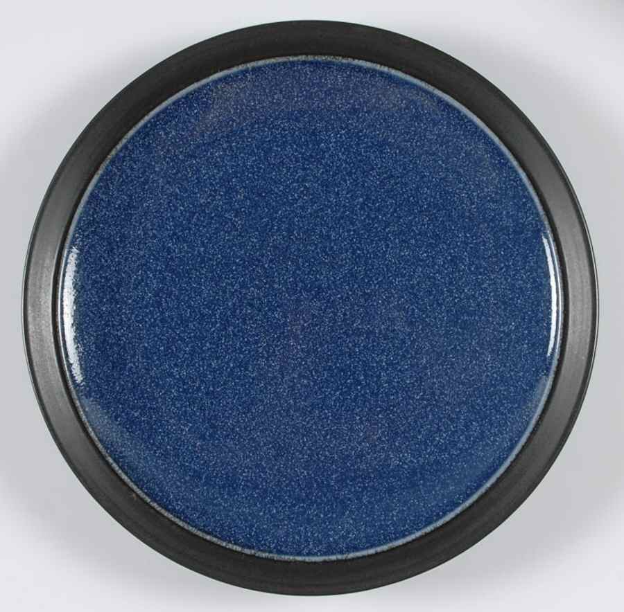Arento Blue Salad Plate by Dansk-1
