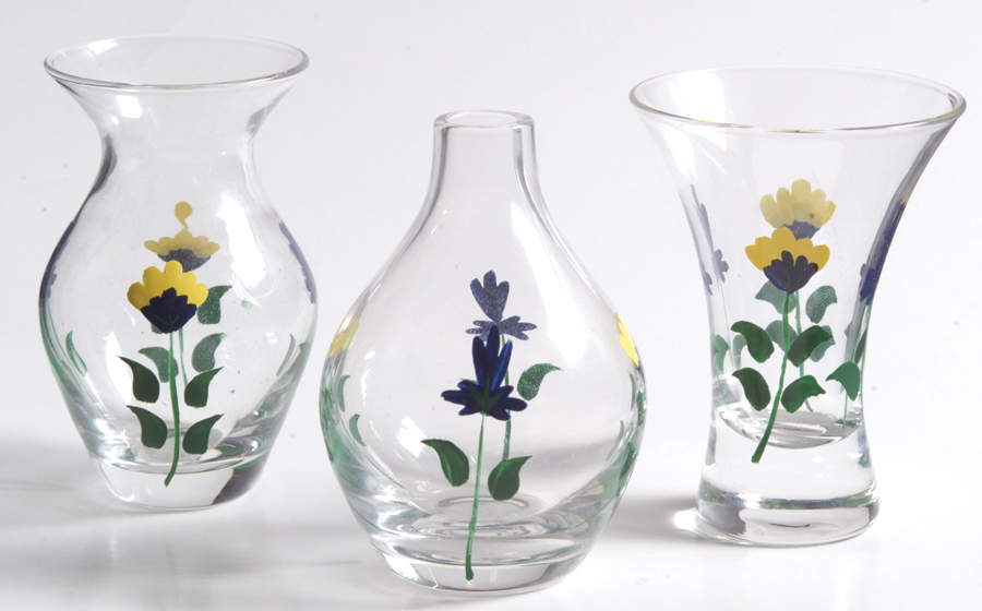 San Nicolo Glassware-Mini Vases (Set/3) by Dansk-1