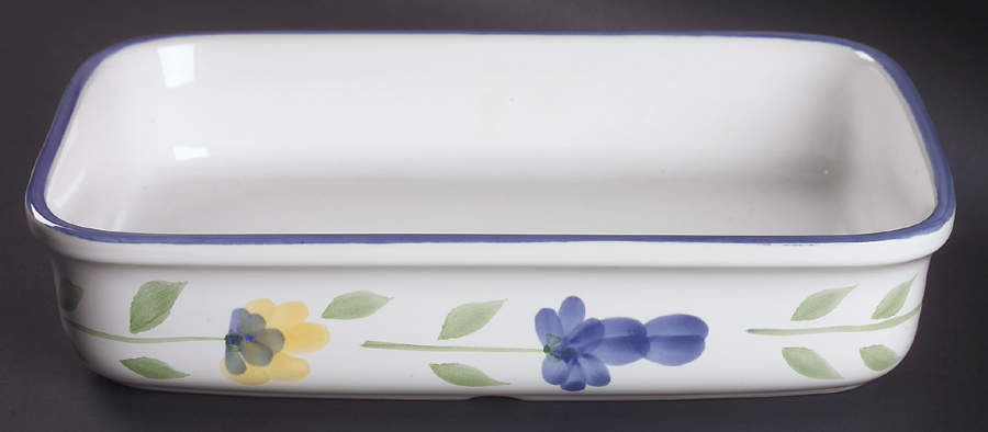 San Nicolo 11" Rectangular Baker by Dansk-1