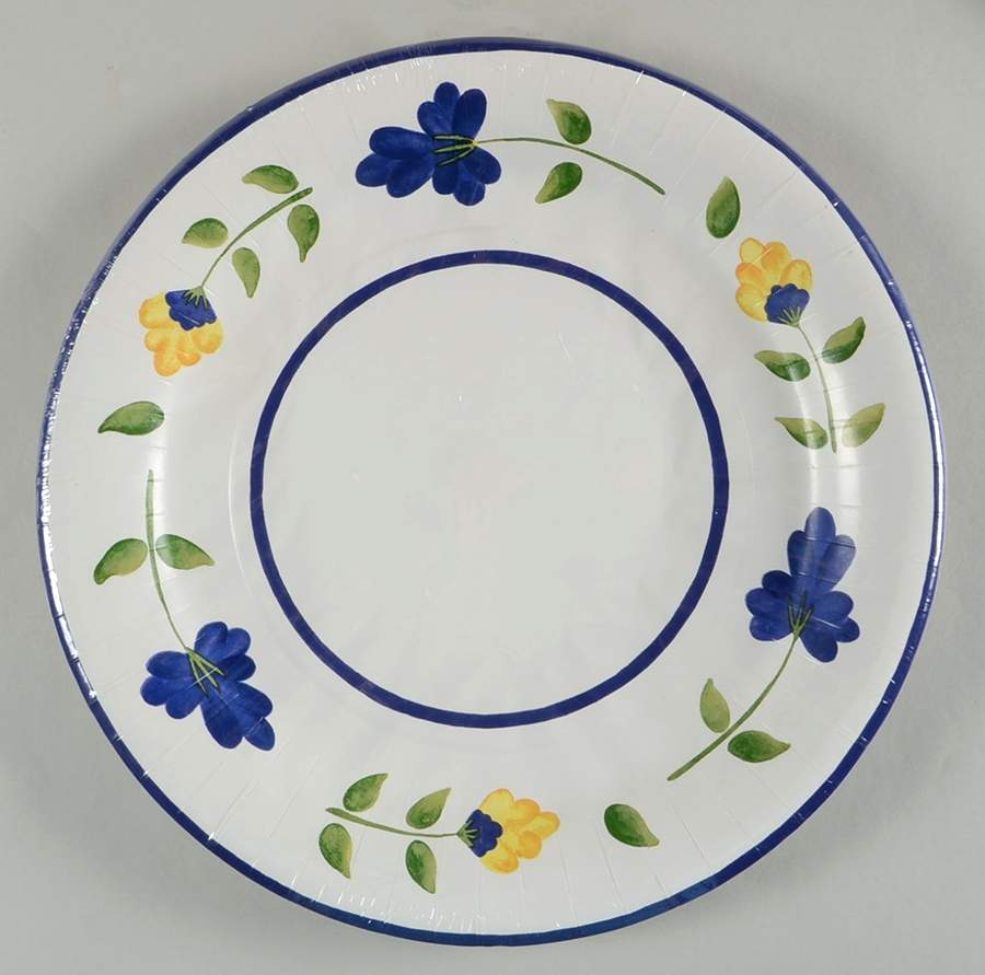 San Nicolo (Pack of 12) Paper Dinner Plates by Dansk-1