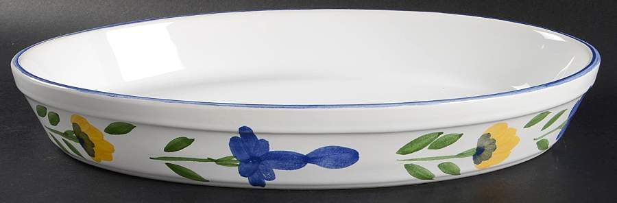 San Nicolo 14" Oval Baker by Dansk-1