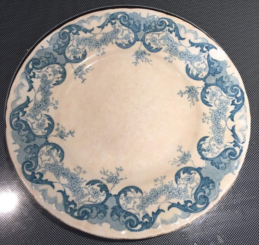 Empire Blue Salad Plate by Dudson, Wilcox & Till-1