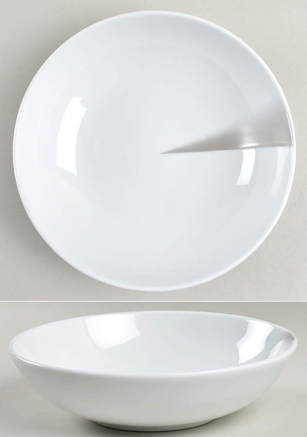 Linea Wedge (Gray Wedge) Coupe Soup Bowl by Dansk-1