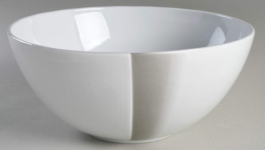 Linea Wedge (Gray Wedge) 10" Round Vegetable Bowl by Dansk-1