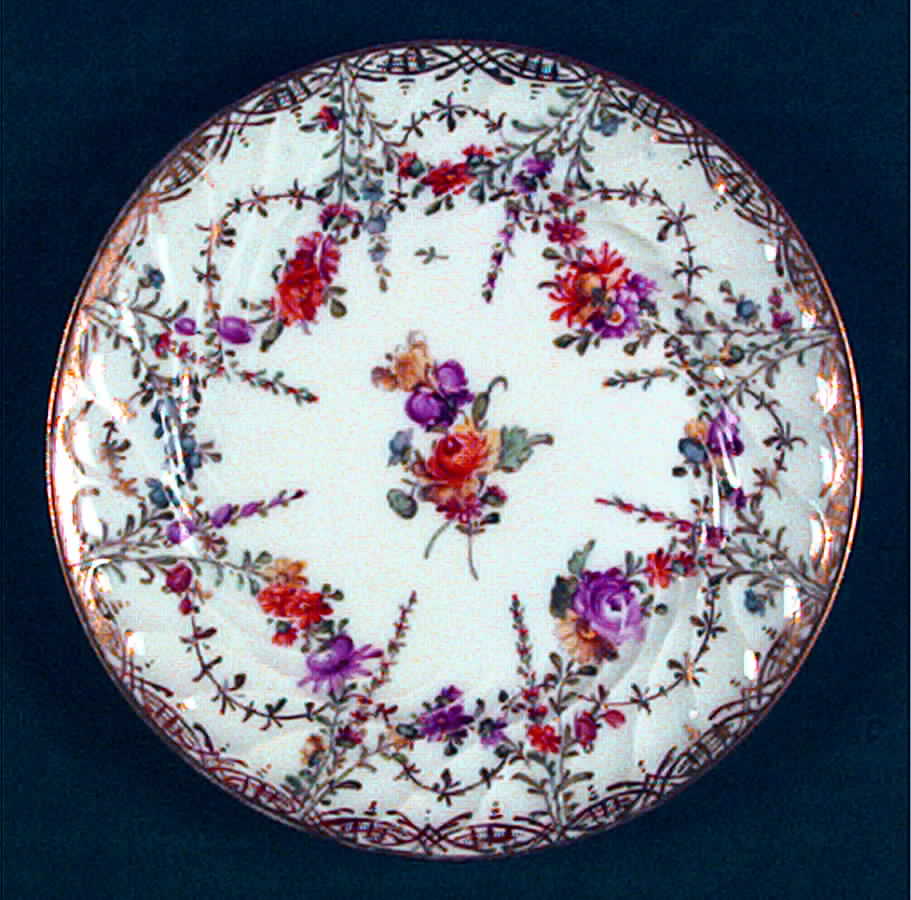 DRE30 Bread & Butter Plate by Dresden (German)-1