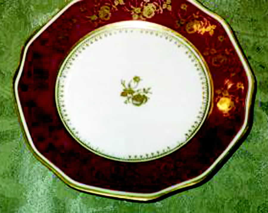 DRE31 Dinner Plate by Dresden (German)-1