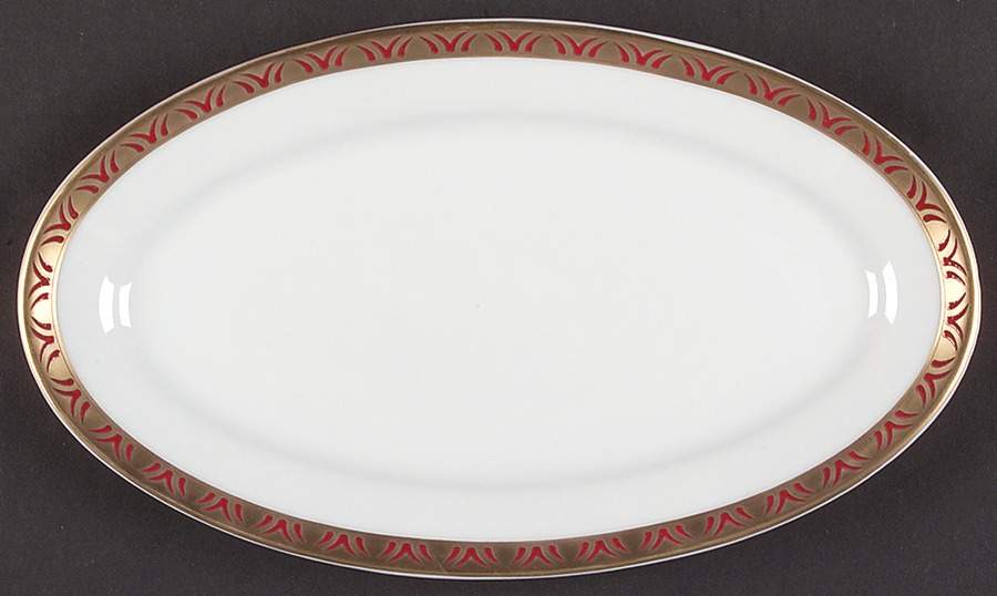 Rizieres Rouge Relish/Gravy Underplate by Philippe Deshoulieres-1