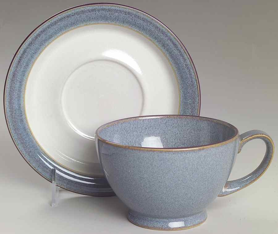 Storm Breakfast Cup & Saucer Set by Denby-Langley-1