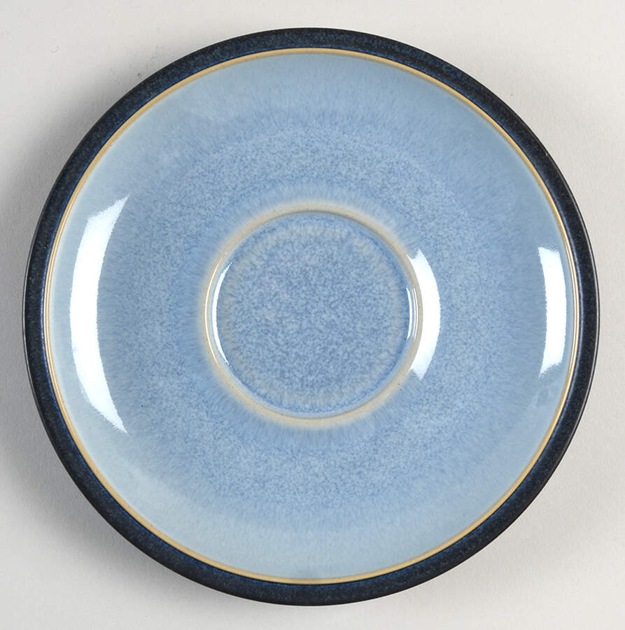 Blue Jetty Saucer for Breakfast Cup by Denby-Langley-1