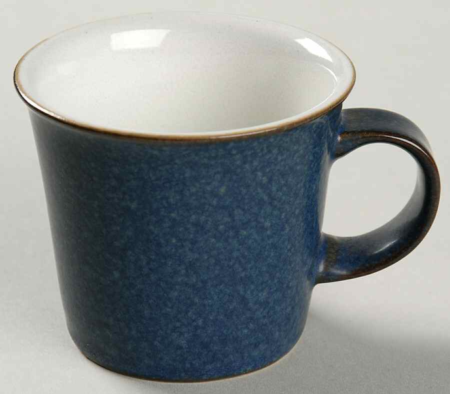 Blue Jetty Flat Demitasse Cup by Denby-Langley-1