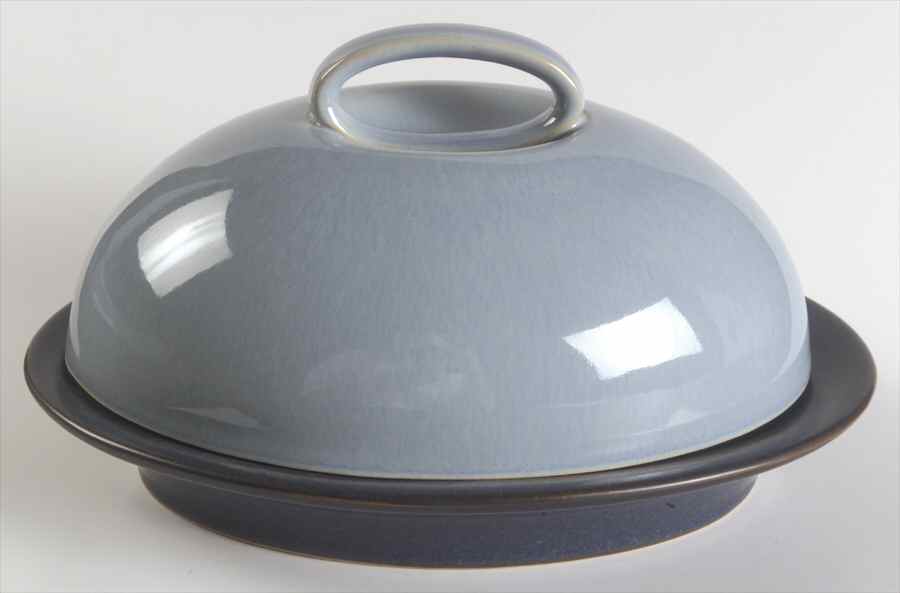 Blue Jetty 1/4 Lb Covered Butter by Denby-Langley-1