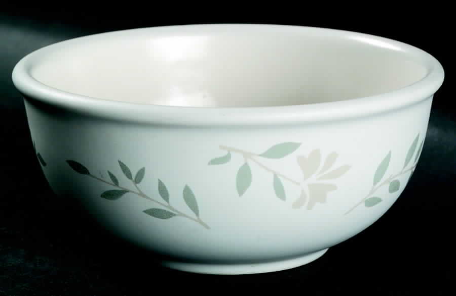 Sage Rye Flowers Soup/Cereal Bowl by Dansk-1