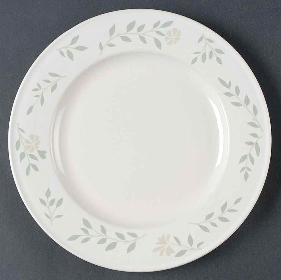 Sage Rye Flowers Salad Plate by Dansk-1