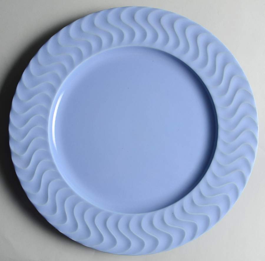 Tsunami Blue 13" Chop Plate (Round Platter) by Dansk-1