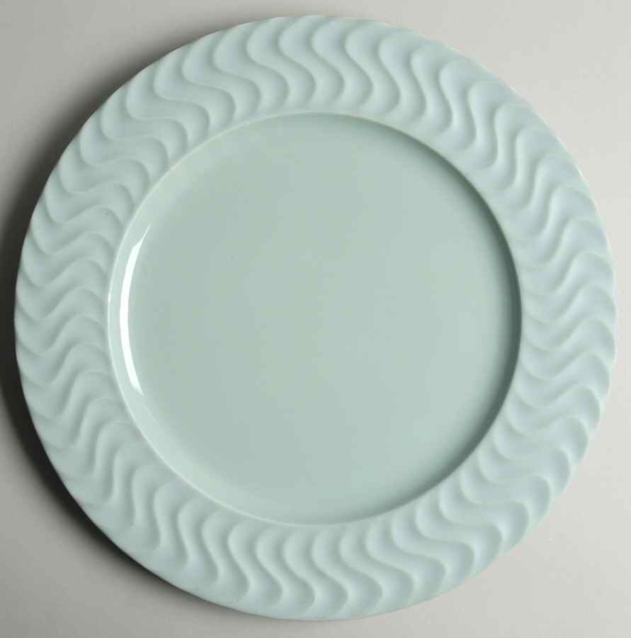 Tsunami Green 13" Chop Plate (Round Platter) by Dansk-1