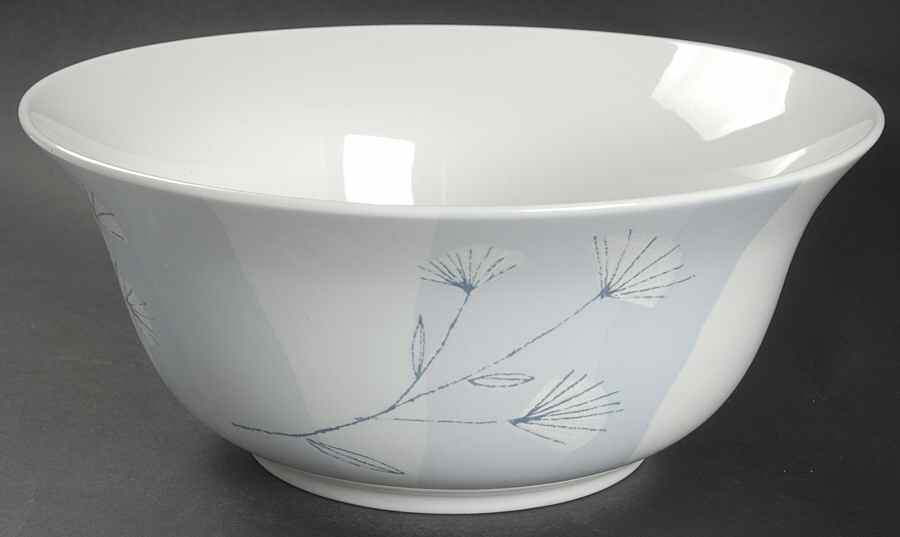 Blue Flora 10" Large Salad Serving Bowl by Dansk-1