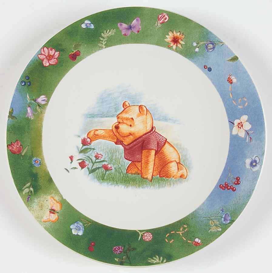 Simply Pooh Coupe Salad Plate by Disney-1