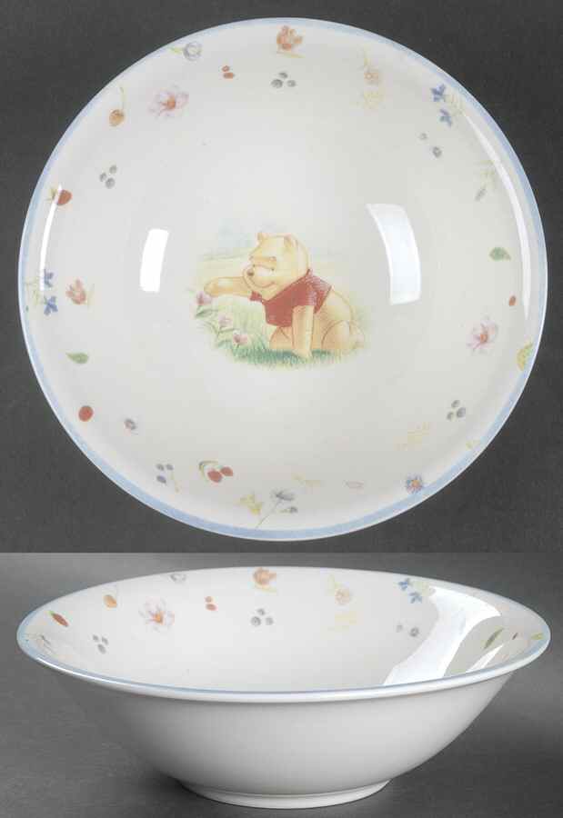 Simply Pooh 8" Round Vegetable Bowl by Disney-1