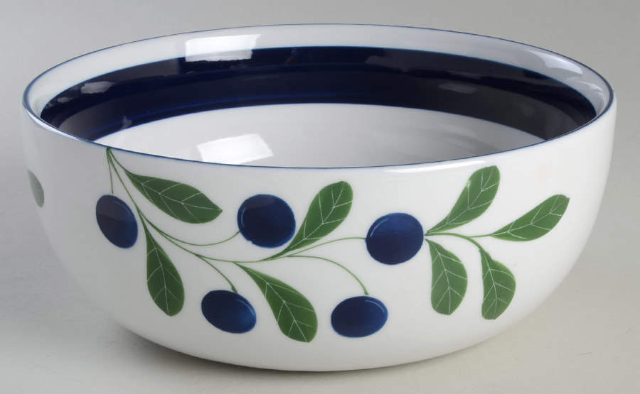 Berries 8" Round Vegetable Bowl by Dansk-1
