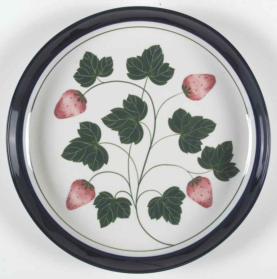 Berries 13" Deep Round Platter by Dansk-1