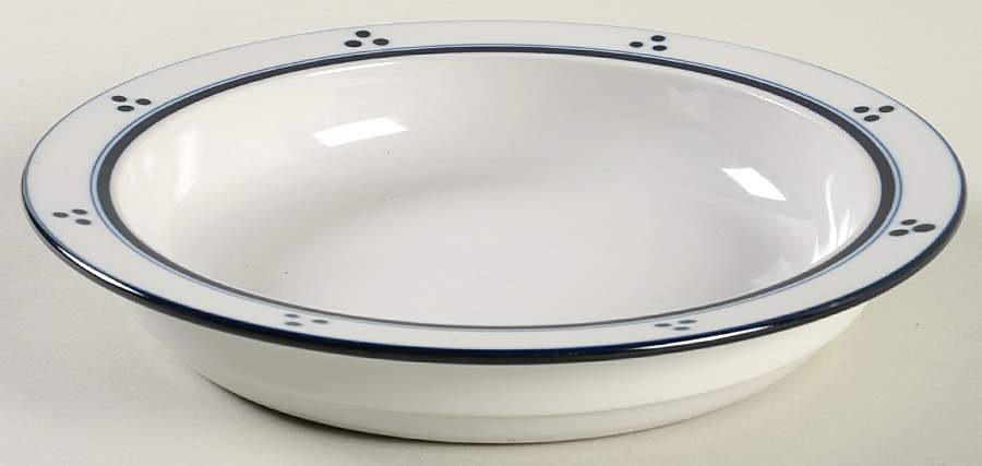 Fredriksborg Blue (Portugal) Rim Soup Bowl by Dansk-1