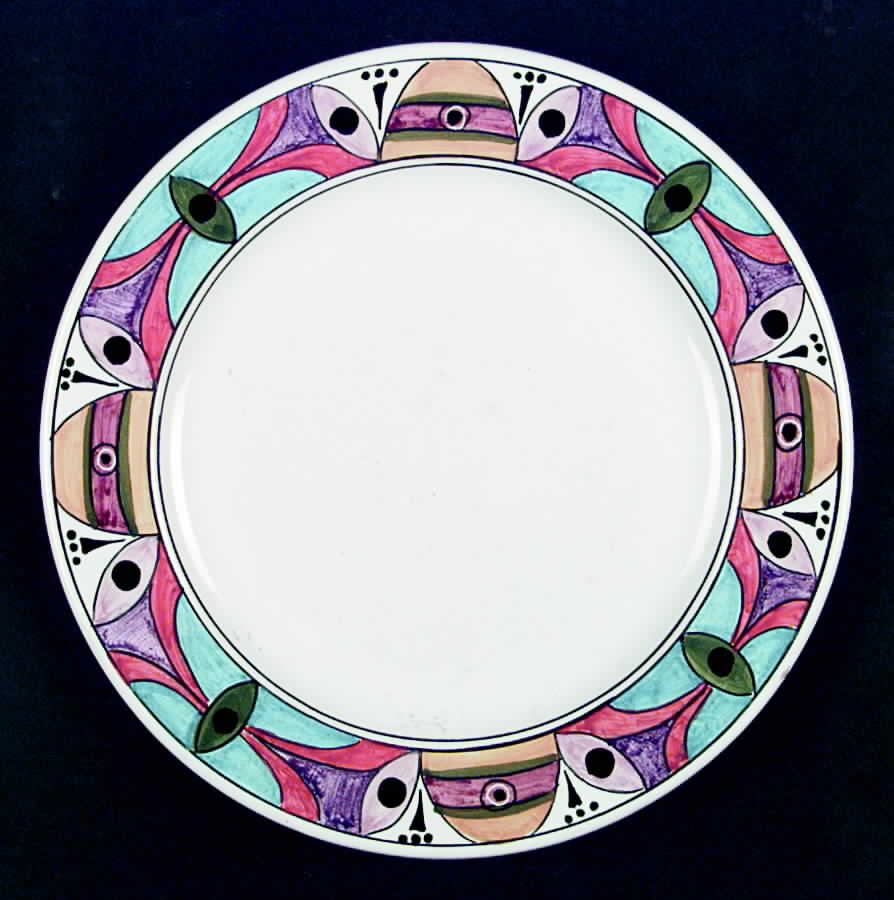 Villagio Dinner Plate by Deruta (Italy)-1