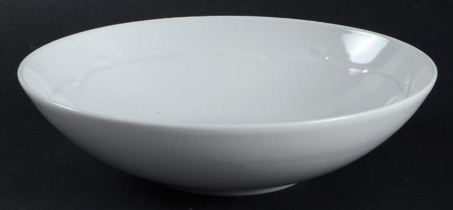Wild Willow White Coupe Soup Bowl by Dansk-1