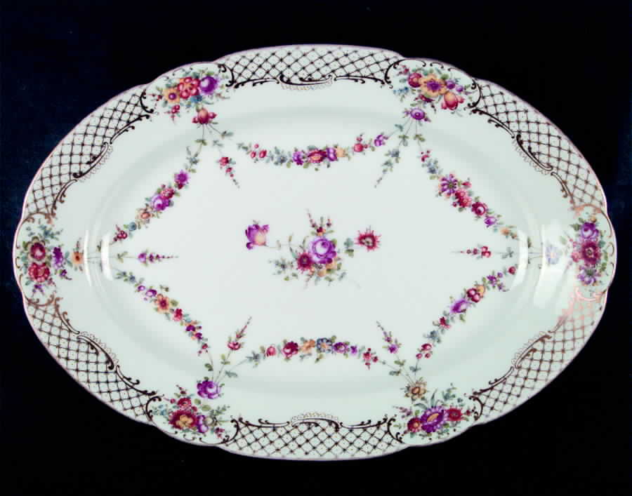 LMQ3 17" Oval Serving Platter by A Lamm China-1