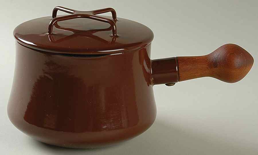 Kobenstyle Brown 1.5 Quart Saucepan with Lid by Dansk-1