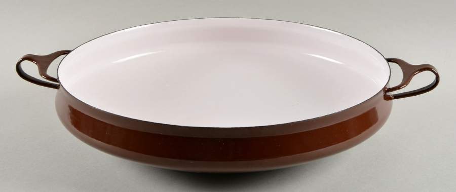 Kobenstyle Brown 13" Metal Buffet Server by Dansk-1