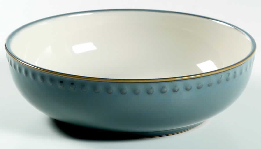 Reactic Slate (Gray) 7" Individual Pasta Bowl by Dansk-1